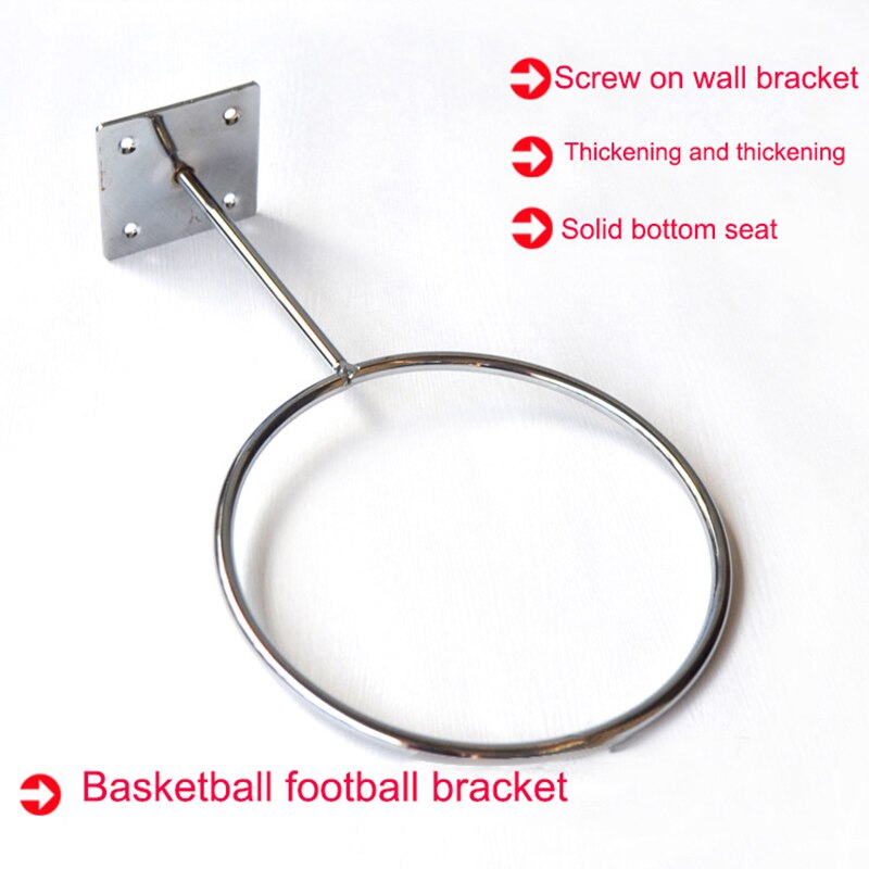 Basketbal Voetbal Holder Wall Mount Footbal Volleybal Bal Display Storage Rack Stand SMR88