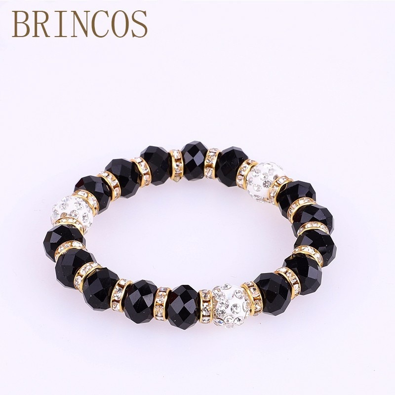 Handmade Crystal Bracelet Women&#39;s Jewelry with Punk Beads Bracelet Couple Bohemian Style Products ccc