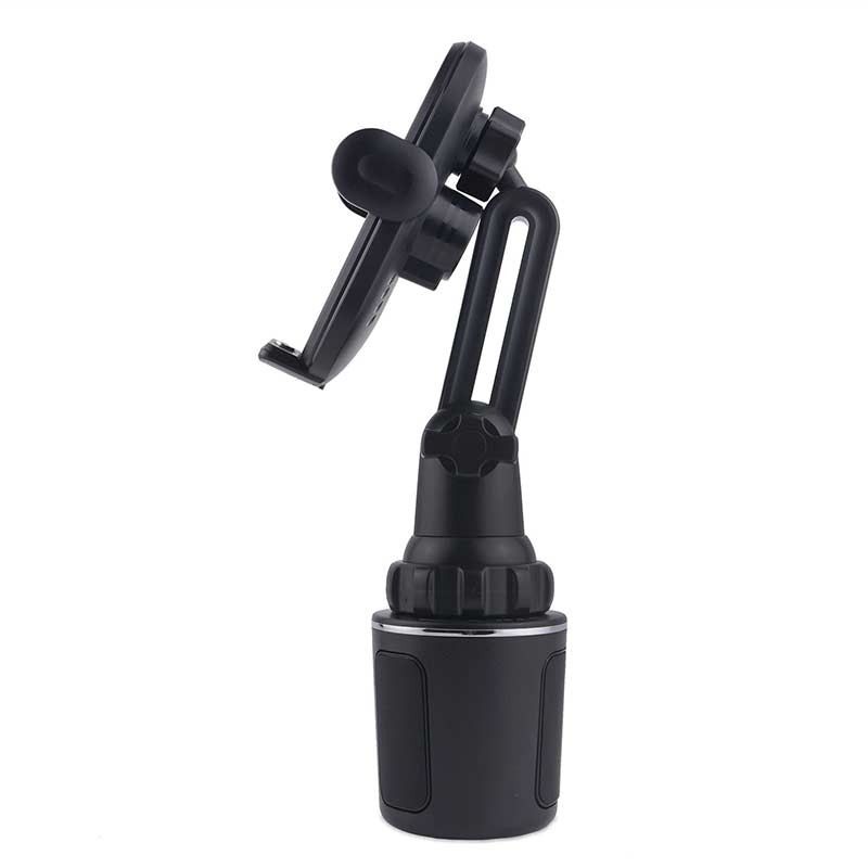 Universal coche Qi 15W cargador inalámbrico taza soporte para teléfono móvil montaje automático infrarrojo Sensor inteligente sujeción montaje Universal coche