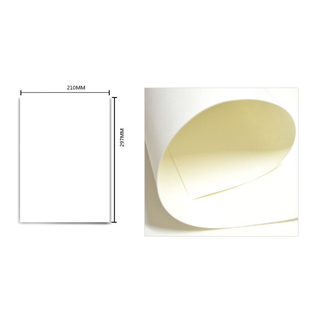 20 Sheets A4 Sketch Paper Drawing Pad Blank Paper Art Supplies for Students Adults Artists