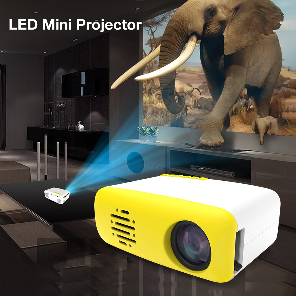Small Mini Projector HDMI Same Screen Interface Projection HD Projector Home Cinema Led Projector Portable Projector