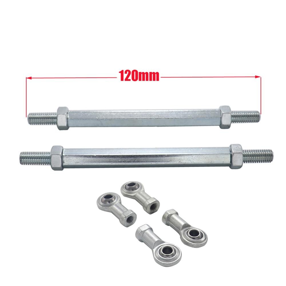 8mm Steering Tie Rod kit Ball Joint For 49cc Electric Mini Kids ATV Go Kart Buggy Quad Bike Parts: 120mm