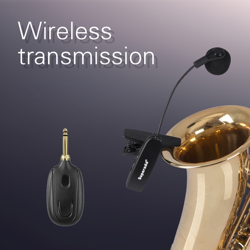 thumbnail image 2 of Clarinet Microphone Clip - Instrument Mic Stand Mount For Live Performance 2 of 5
