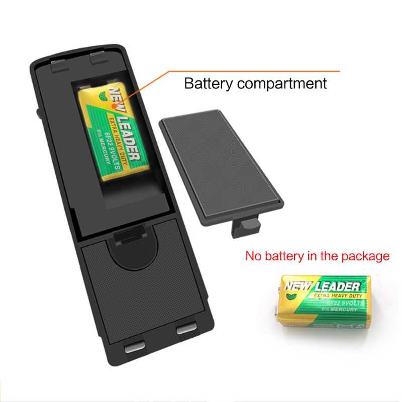 120dB 120dB Door Stop Alarm Portable Vibration Alert Burglar Security Door Stopper Blocking System for Home Travel Wireless