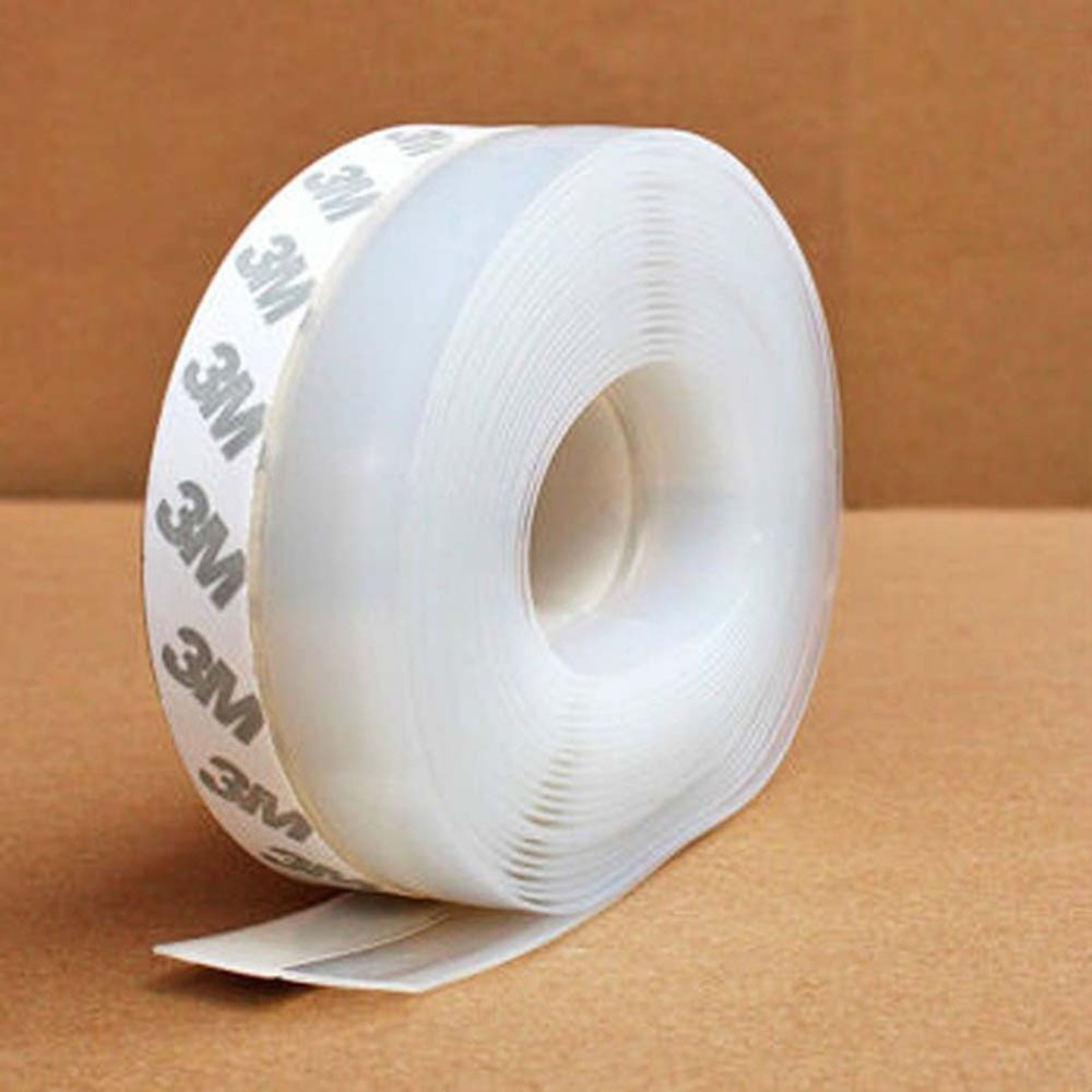 Bande d'étanchéité en Silicone Transparent | Coupe-vent, barre d'étanchéité pour porte