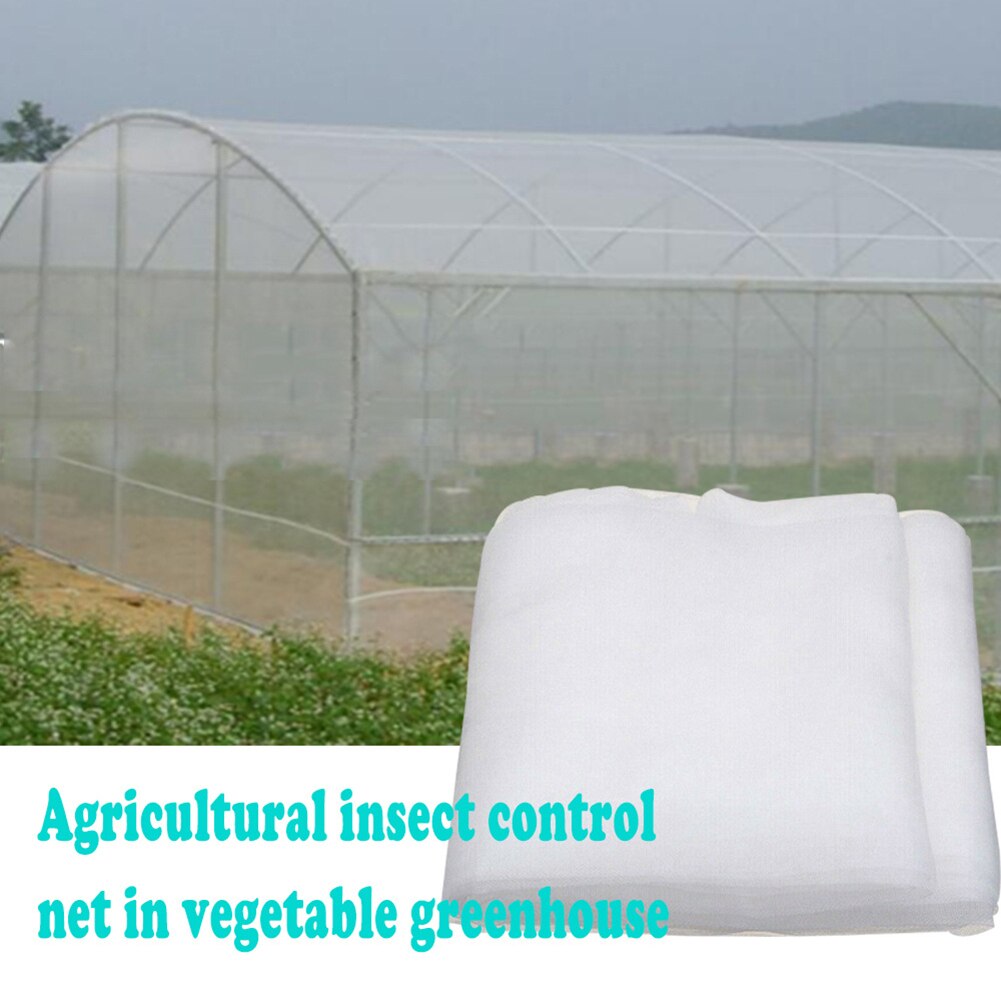 100 Mesh Greenhouse Protective Net Insect Bird Garden Net Garden Netting for Protect Flower Plant Fruits Vegetables