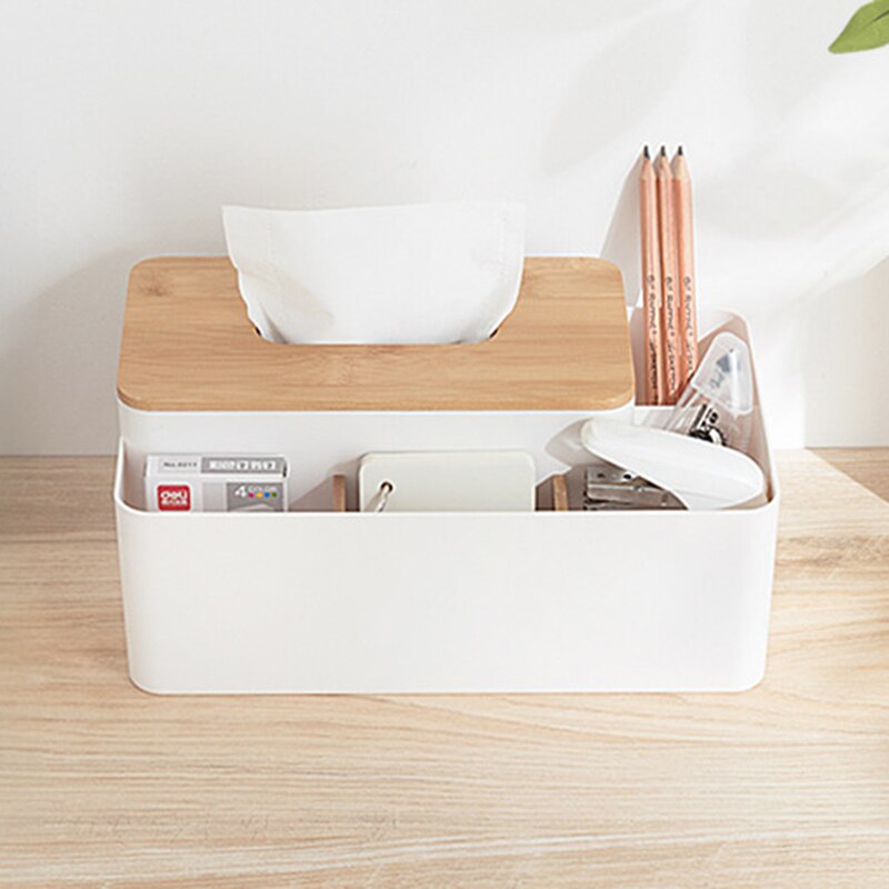 Hotel Drawer Light Luxury Business Office Dining Leather Tissue Box Marble Pattern Rectangular Leather Tissue Box Cover Holder