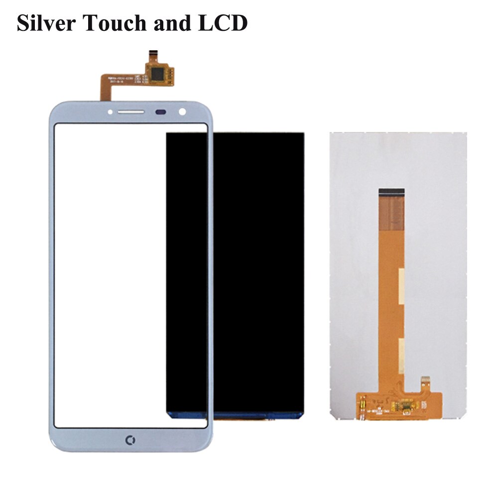 5.5 inch For Oukitel C8 LCD Display+Touch Screen 100% Tested LCD+Digitizer Glass Panel Replacement For oukitel c8: Silve Touch and LCD