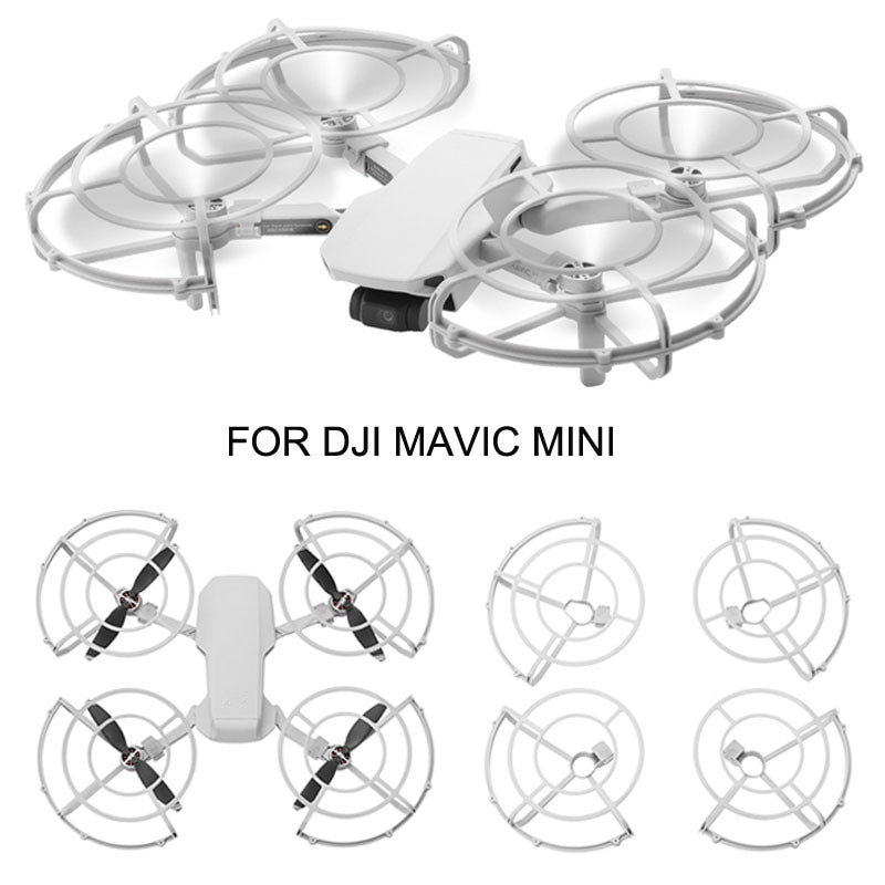 4 Stuks Voor Dji Mavic Mini Drone Propeller Guard Anti-Collision Propellers Protector Ring Quick Release Rc Quadcopter Accessoires