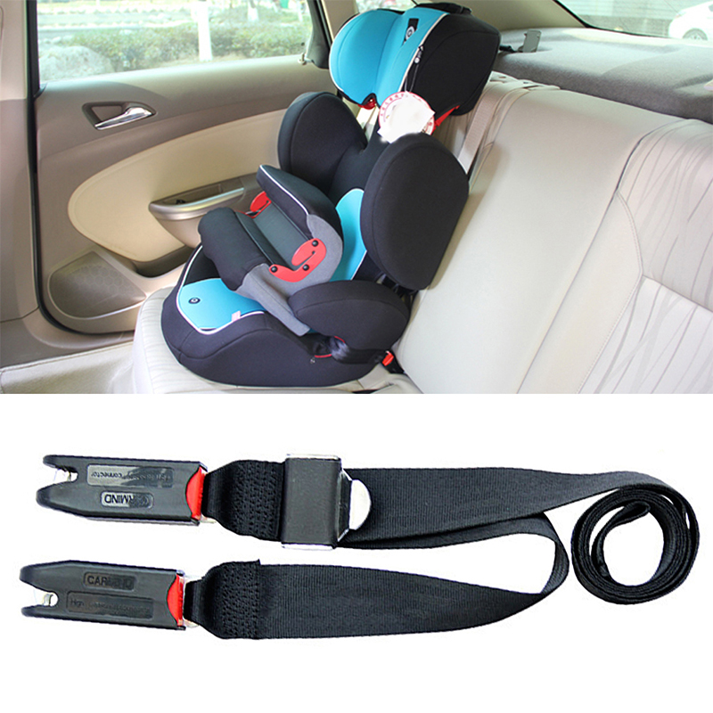 Tioodre bil barnesæde isofix/lås blød grænseflade forbindelsesbælte fastgørelsesbånd auto tilbehør mere stabil holdbar
