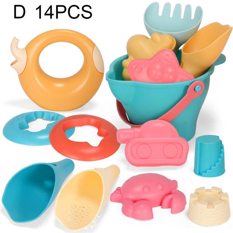 Baby Strand Spel Speelgoed Kinderen Zandbak Speelgoed Siliconen Zacht Zand Strand Set Kit Speelgoed Voor Strand Spelen Zand Water Spelen winkelwagen: D