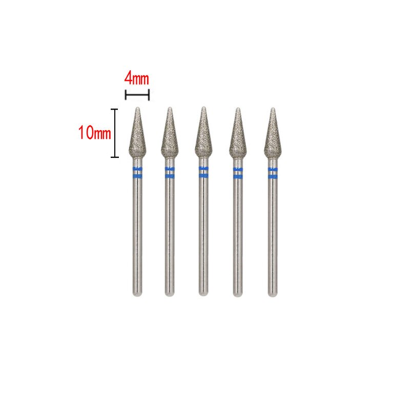Brocas de unha de silicone de borracha, cabeça grande broca de unha amortecedor moinhos para manicure pedicure ferramentas de limpeza de cutícula removedor de pele: JGS 5-10
