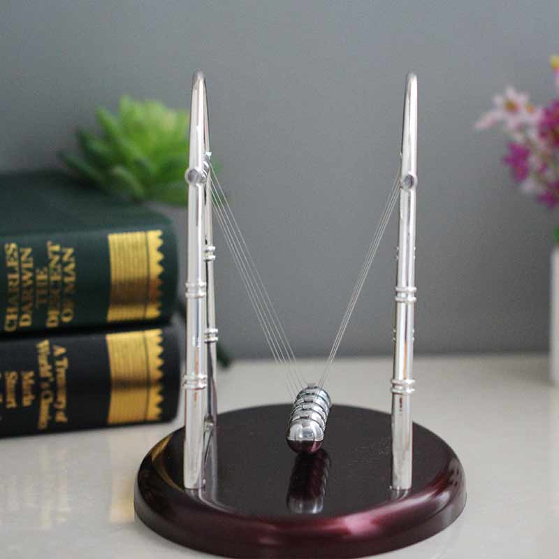Newton Pendulum Balls Balance Pool Physical Energy Conservation Model Metal Craft Swing Desk Ornaments Toys Multiple
