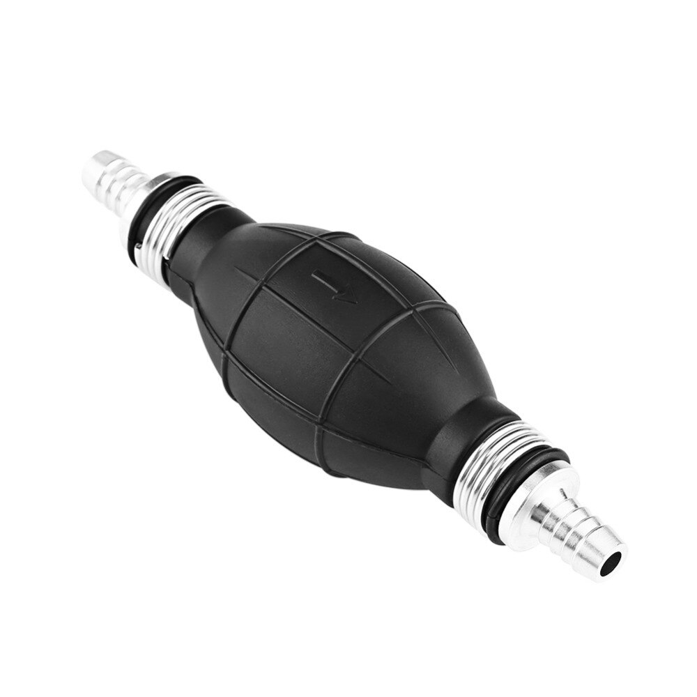 Fuel Pump Line Hand Primer Bulb Gas Petrol All Fuels Length Used For Car Boat Marine Outboard Rubber & Aluminum 6mm 10mm 12mm