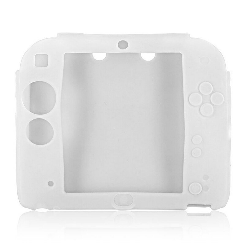 Zachte Siliconen Handheld Console Protector Skin Cover Case Anti-shock Game Player Beschermende Shell Case Voor Nintendo Nintend 2DS