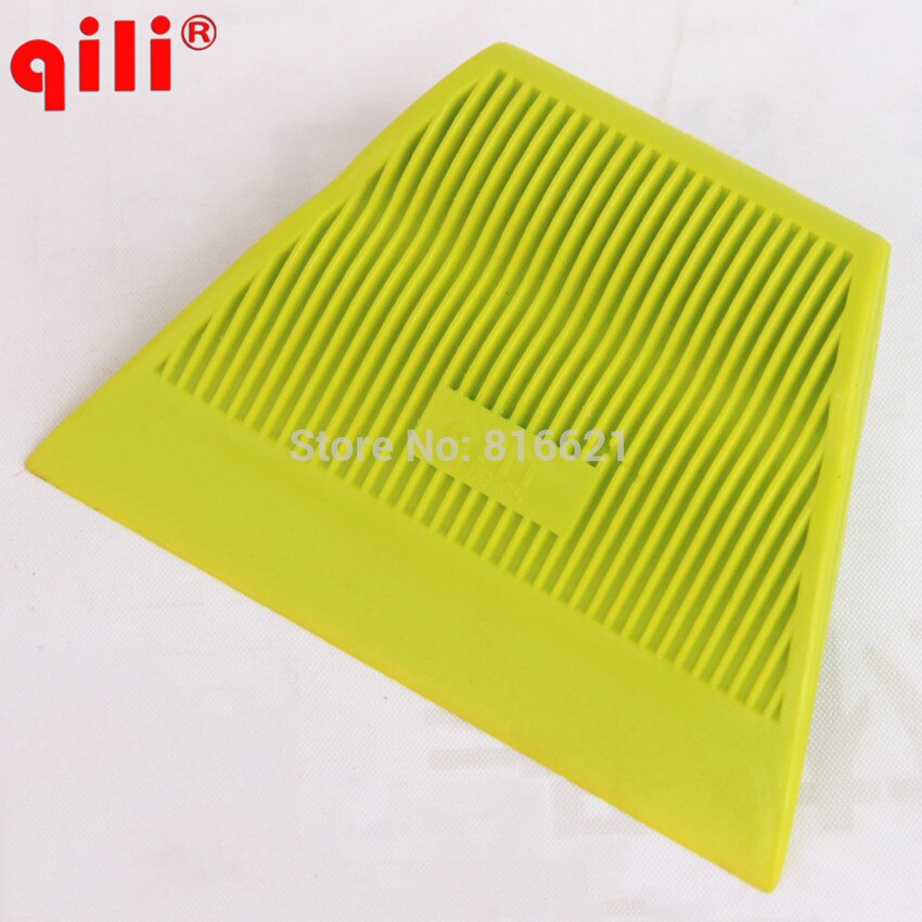 Qili-rascador de trapecio para coche, herramientas de instalación de vinilo, rascador de hielo, limpiacristales, 10 unids/lote, QG-05-01
