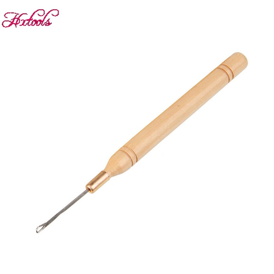 Tang En Haak Naald Gereedschap Kit Voor Microringen Kralen &amp; Ik Tips Haarverlenging Roze En Zwart Handvat Haar Tang met Drie Gat