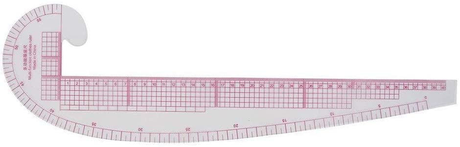Multifunctionele 6501 Plastic Franse Curve Naaien Heerser Maatregel Kleermaker Heerser Maken Kleding 360 Graden Bocht Heerser Gereedschappen