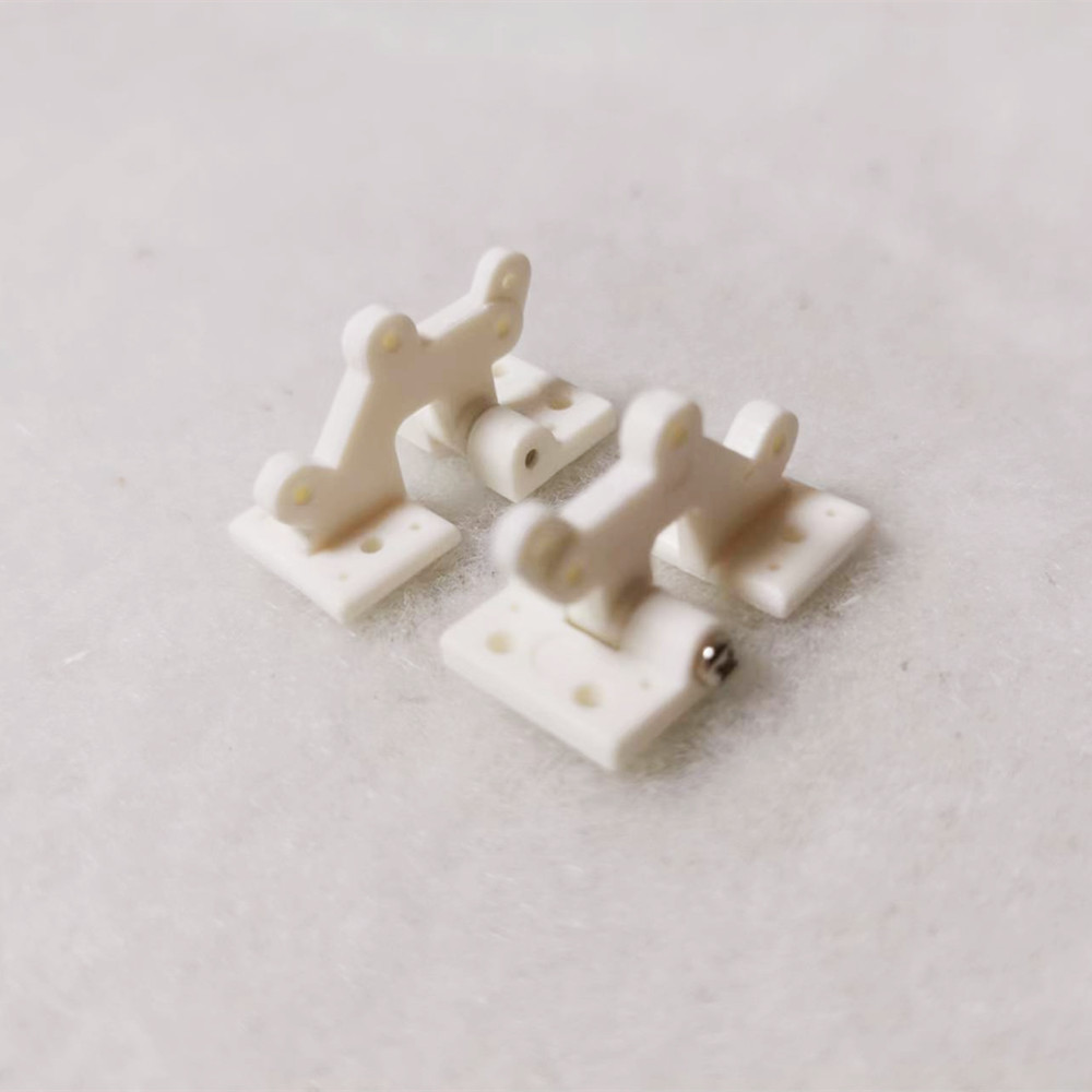 12pz RC accessori per aerei ad ala fissa fai da te cerniera multiuso base di montaggio del sedile telaio di collegamento del parabrezza per modello di aeroplano: Rosso