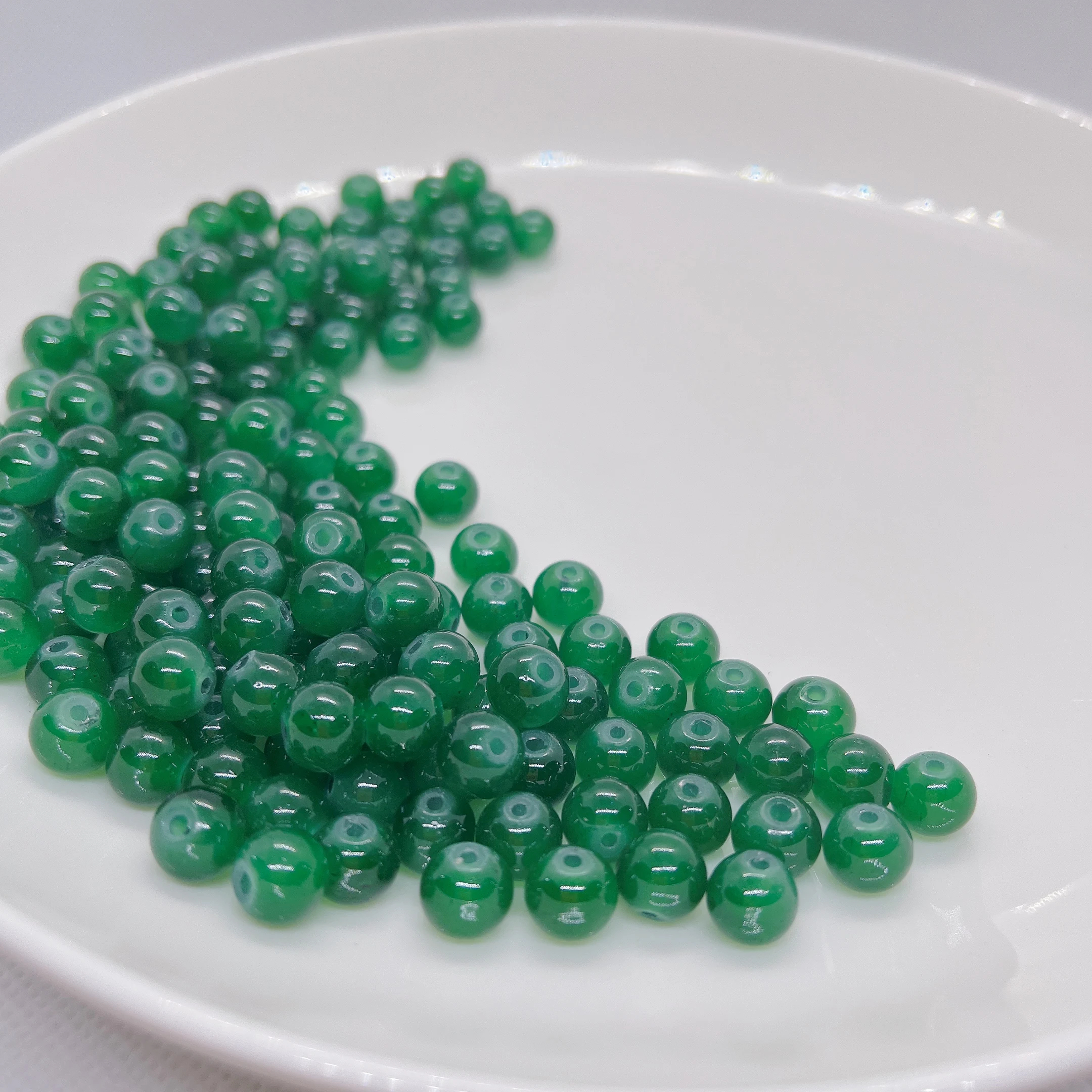 50 Pcs 8Mm Kleuren Kralen Mooie Multicolor Kralen Handgemaakte Diy Armband Ketting Sieraden Handgemaakte Kralen Accessoires