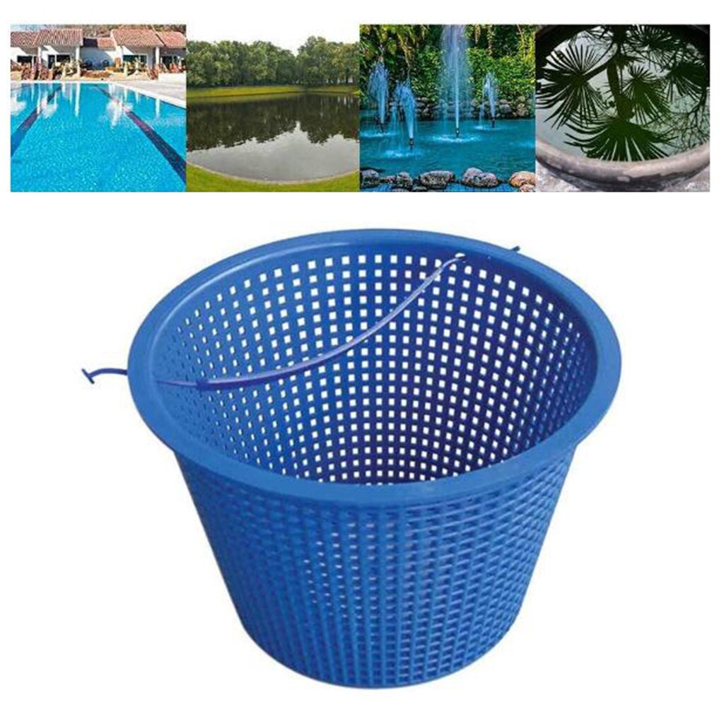 Swimming Pool Salvage Net Leaf Trash Fine Mesh Swimming Pool Skimmer Basket No Socks