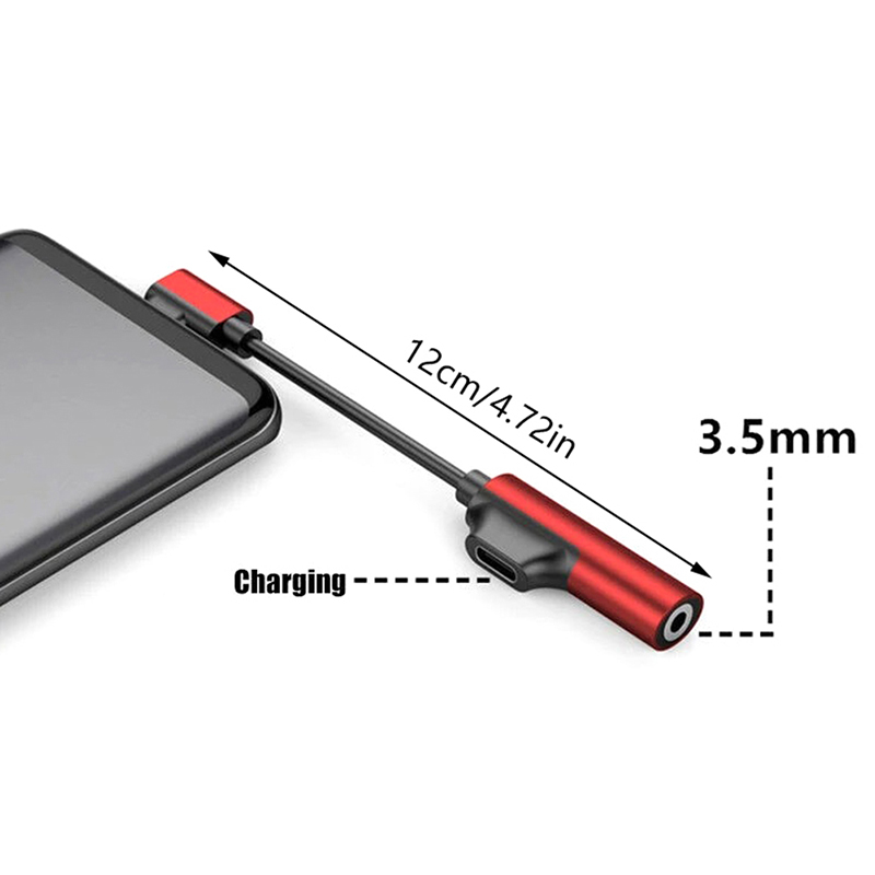 USB C naar 3.5mm Audio Adapter - Type-C naar Aux Kabel voor Koptelefoon - Telefoon Audio Converter
