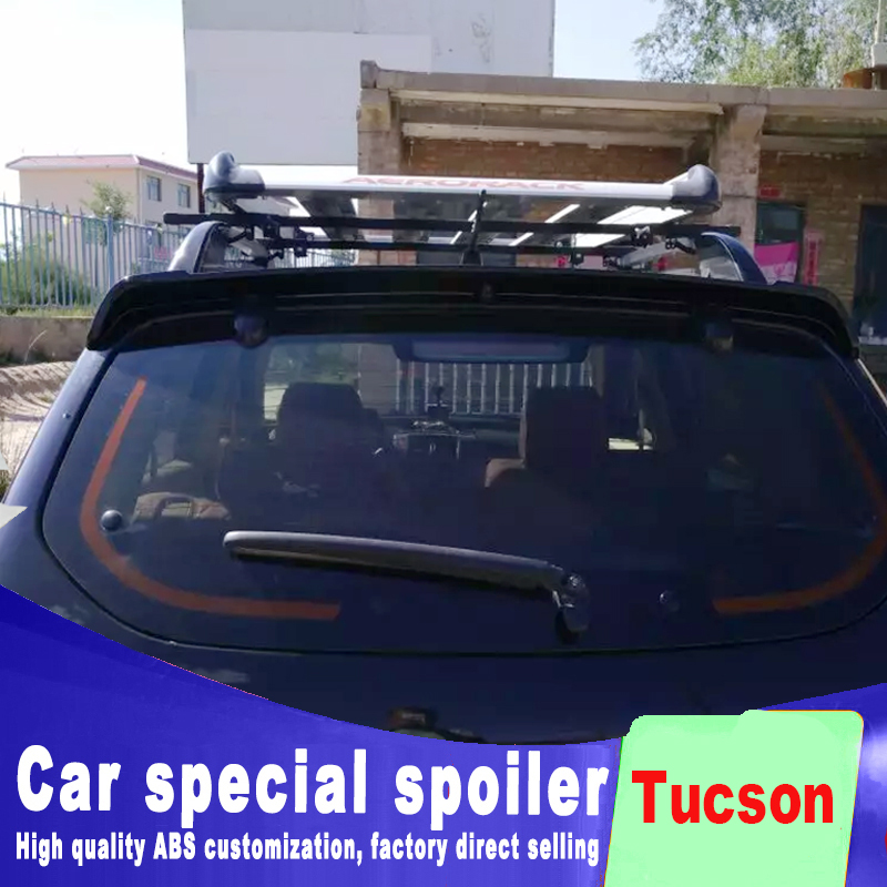 2006 2007 For Hyundai Tucson rear window roof spoiler ABS primer For Hyundai Tucson Spoiler