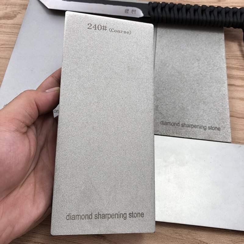 6 pcs Large size Diamond Dedicated sharpening stone Fine grinding Honing Tools Fast diamond knife sharpener whetstone
