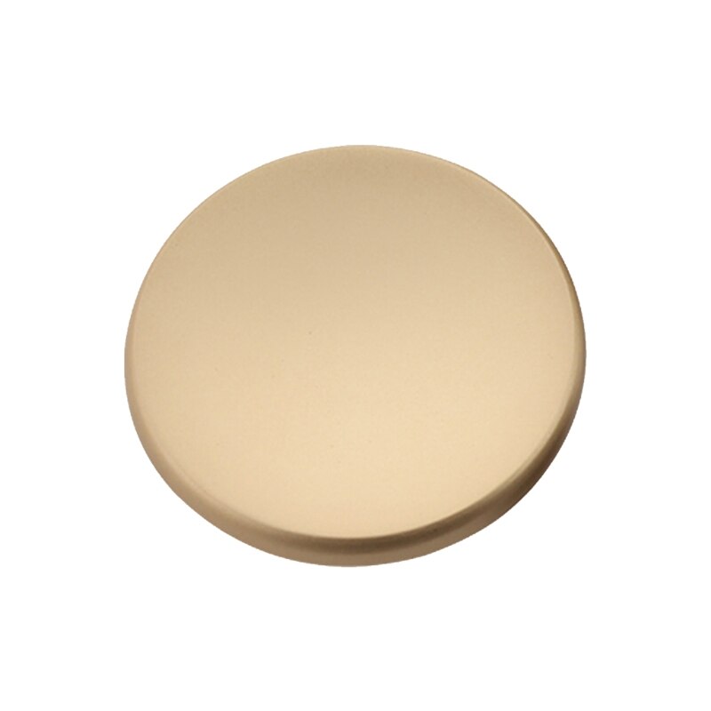 Cabinet Knob Round Drawer Handle Kitchen Heavy Duty Drawer Knob 3 Colors: Gold