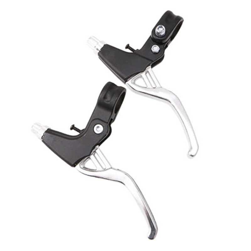 Radfahren Bremshebel Fahrrad V-Bremse Fahrrad Brems Griff Mountainbike Rennrad Leichte Aluminium 2-finger Bike bremshebel