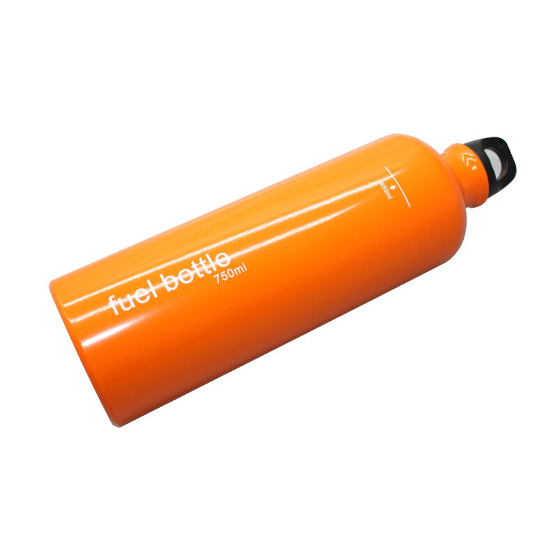 Aluminiumolja bränsleflaska bensin diesel utomhus camping spis picknick oljebrännande tankbehållare 750ml bränsleflaskor