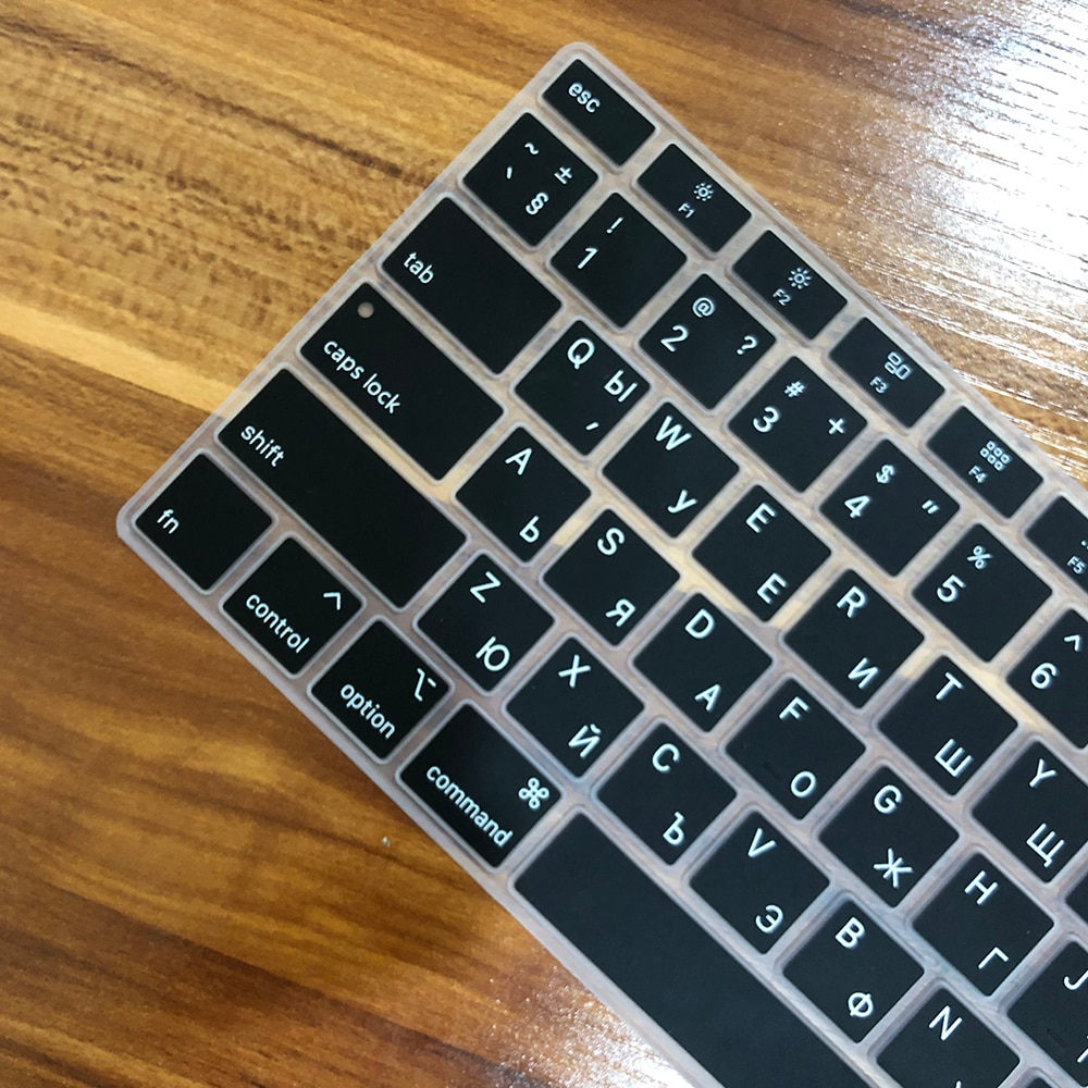 Russische Laptop tastatur abdeckung Für macbook Luft13 A2179 Tastatur fallen schutzhülle Film 13 zoll silikon tastatur abdeckung