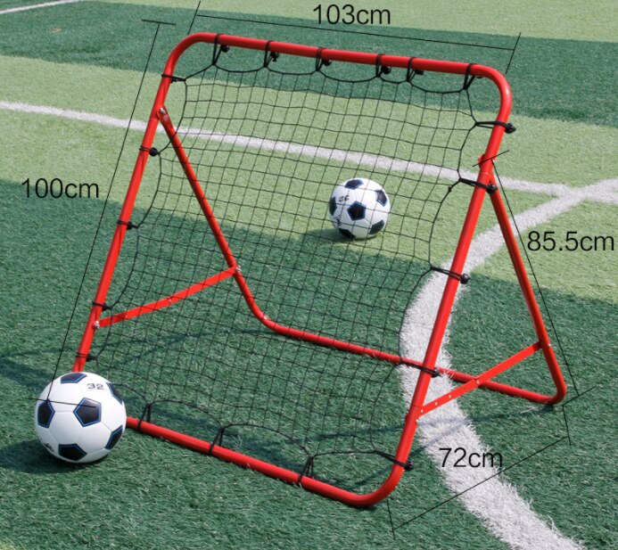 Football training rebound net rebound net pass shot training equipment 1 meter wide folding rebound goal net