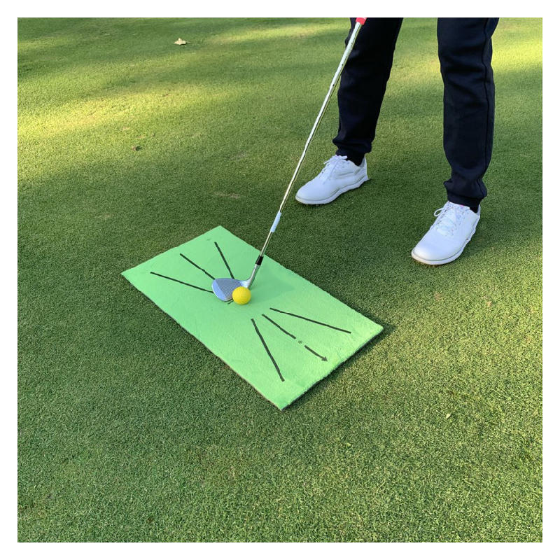 Accustrike golf -harjoitusmatto keinun havaitsemiseen lyönnin golfharjoitusten harjoittelun apupeli kotitoimiston ulkokäyttöön