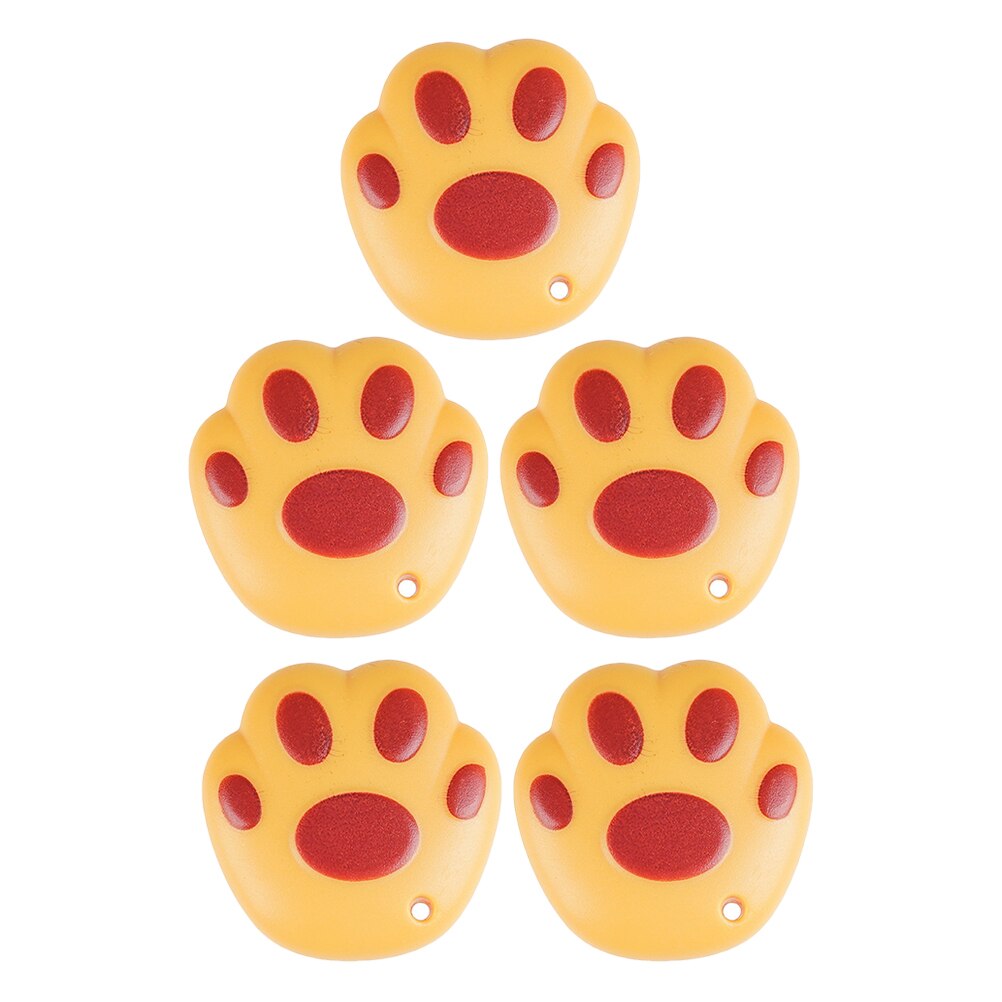 5Pcs Cartoon Utility Cutter Retractable Box Cutter Package Mini Opener (Yellow)