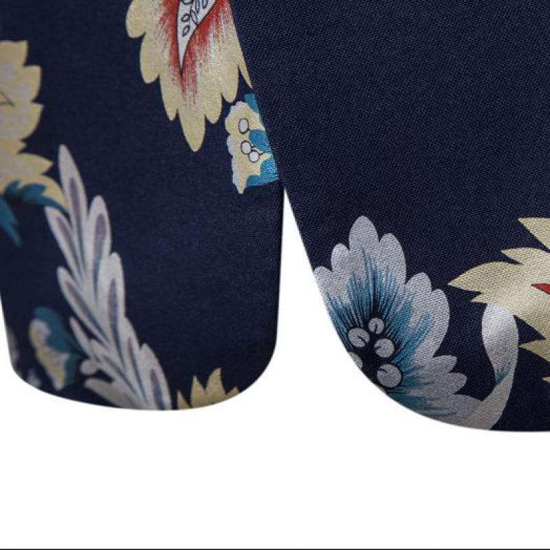 Bloemenprint colbert voor heren terno masculino pak blazers jassen traje hombre heren casual blazer grote en lange maten xxl