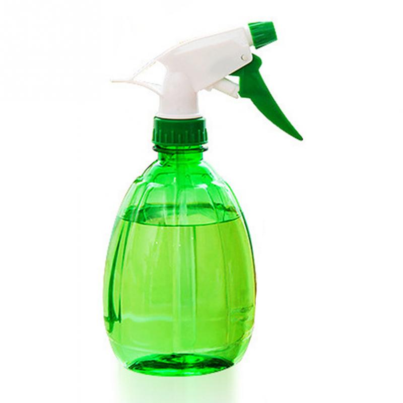 500ml Empty Spray Bottle Plastic Water Spray For Salon Plants Pet Gardening Home Watering Canister Pressure Sprayer: Green