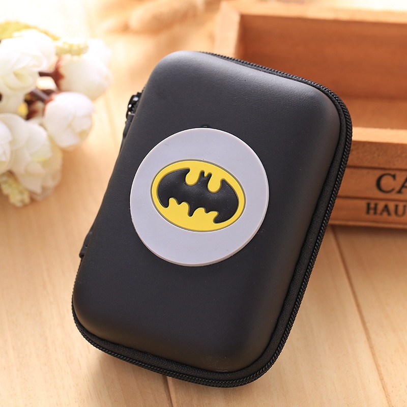 Lovely Silicone Coin Purse Cartoon Coin Key Wallets Rectangle Earphone Holder Bags Kids Cute Wallet: 4