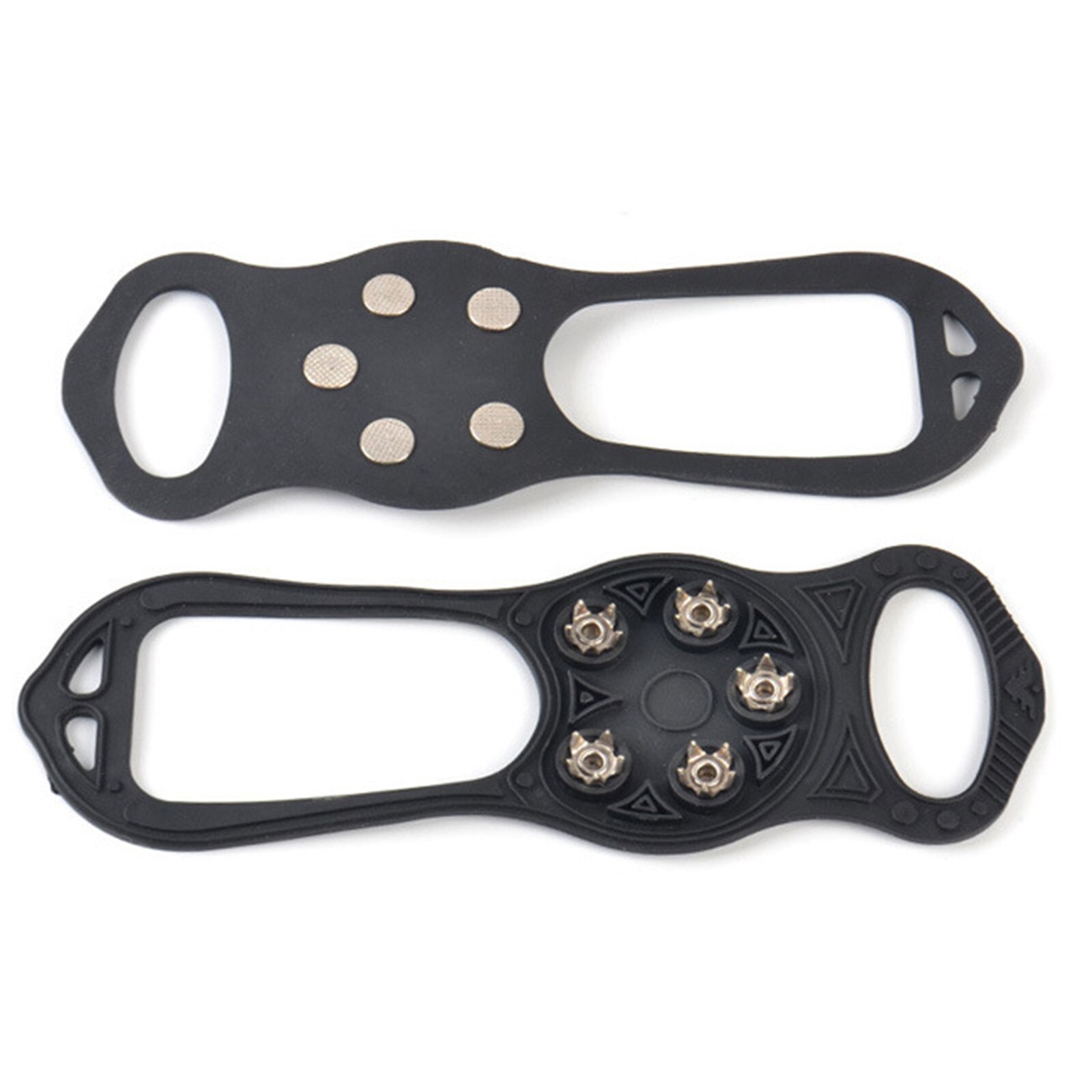 Anti-Slip Ice Gripper Spike Grijpers Sneeuw Grips Winter Schoenen Laarzen Riem Metalen Spikes Studs Universele Klimmen Schoenen Cover #30