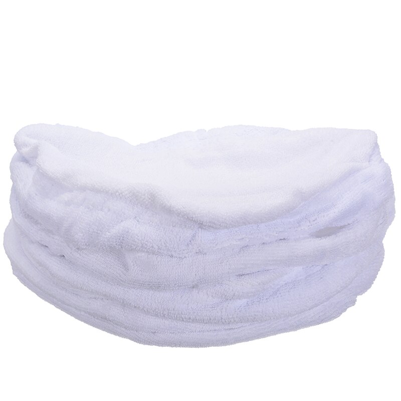 Stücke Mopp Ersatz Pads Mehrweg Mopp Tuch Weiß Mikrofaser Universal- Dreieck Pads für Dampf Mopp 28*21cm
