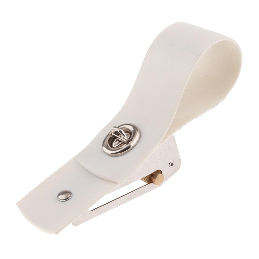Pontonbåt seilbåt fenderhengerjustering  - 160mm / 6.3 tommer - hvit