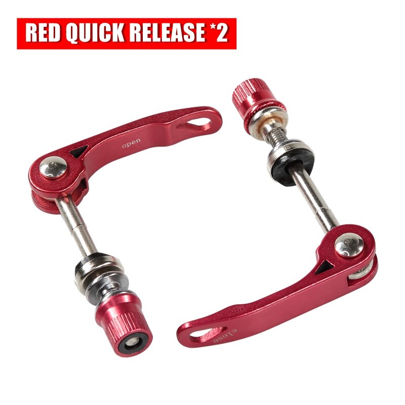 Upgraded Folding Clamp for ZERO 8X 10X 11X SPEEDUAL Series Dualtron DT3 Spider Thunder Electric Scooter Rugged Lock Vertical Rod: 1 PAIR RED RELEASE