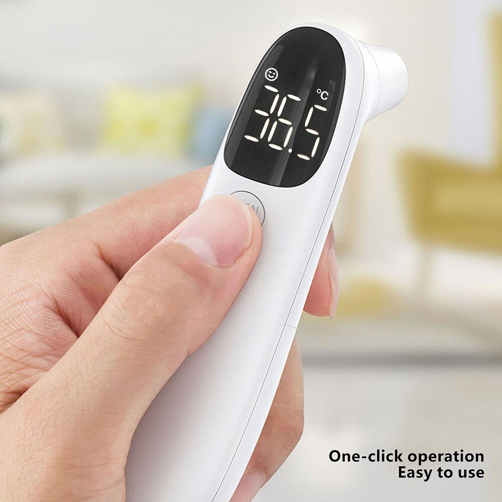 LCD Display Digital Thermometer Dual-mode Infrared Measure Temperature Meter Non-contact Termometro For Kids Adults