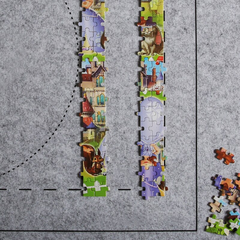 Jigsaw Puzzle Storage Mat Felt Puzzles Jigsaw Roll Felt Mat Blanket Roll Up For Up To 2000 Pieces Portable Travel Storage Bag