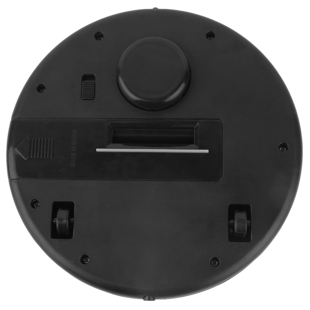 2 In 1 Rechargeable Floor Sweeping Robot Dust Catcher Intelligent Auto-Induction Floor Sweeping Robot Vacuum Cleaner Black/White