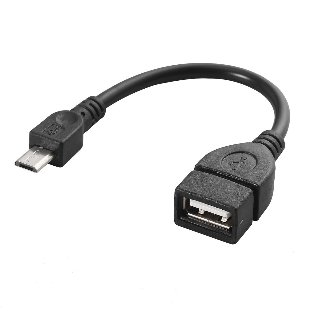 USB Female to Micro USB 5 Pin Male Adapter Host OTG Data Loader Charger Charging Cable USB OTG for Samsung