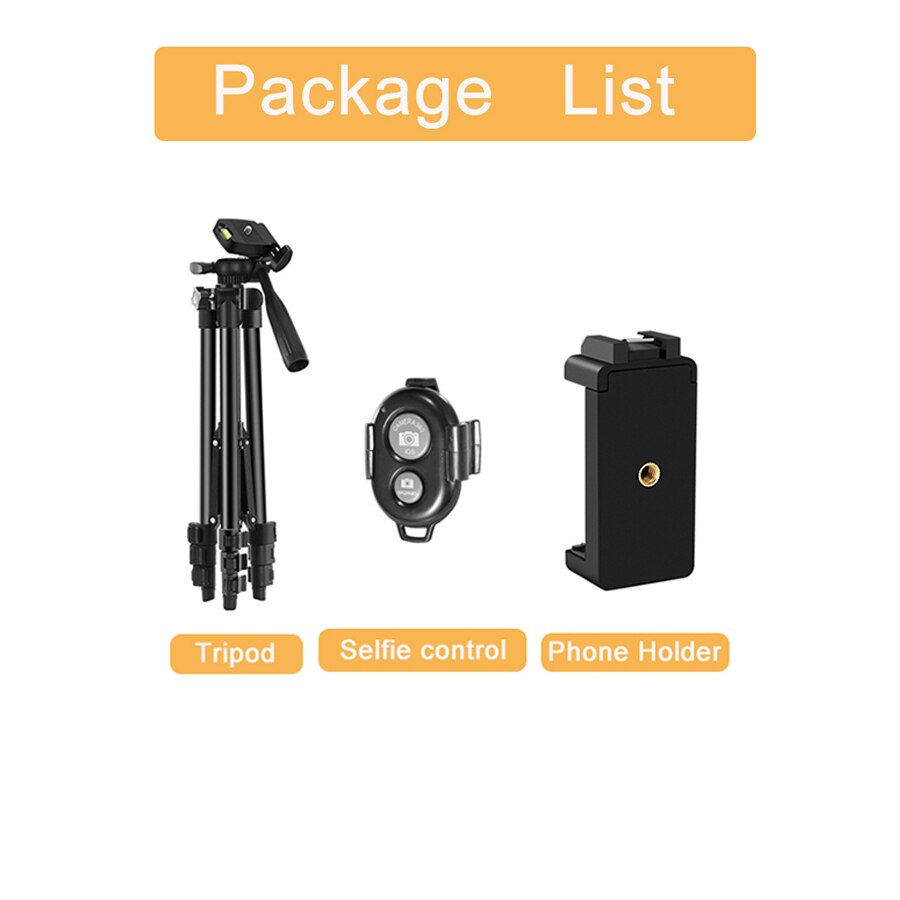 Jumpflash Vlog Shooting Kits Studio Photography Suit Selfie Broadcast With Microphone LED Fill Light Tripod For Digital Camera: D