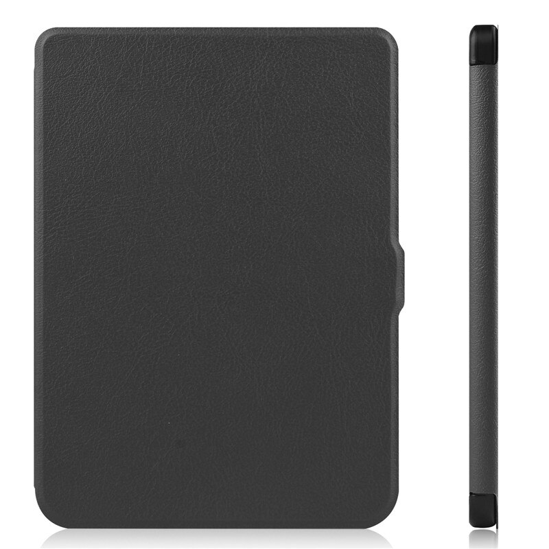 2020 nowe Ultra cienkie inteligentne etui do Kobo Nia PU skórzane etui eBooks pokrowiec ochronny do etui Kobo Nia Funda Capa: black