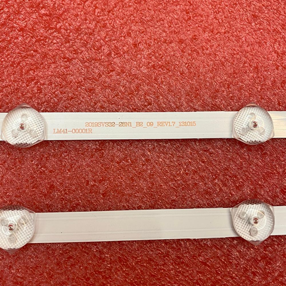 2 PCS LED Backlight strip for Samsung UE32EH4000 UE32EH4005 UE32EH4003 UA32EH4003 UN32FH4003 BN96-28762A 27468A 35205A 35204A