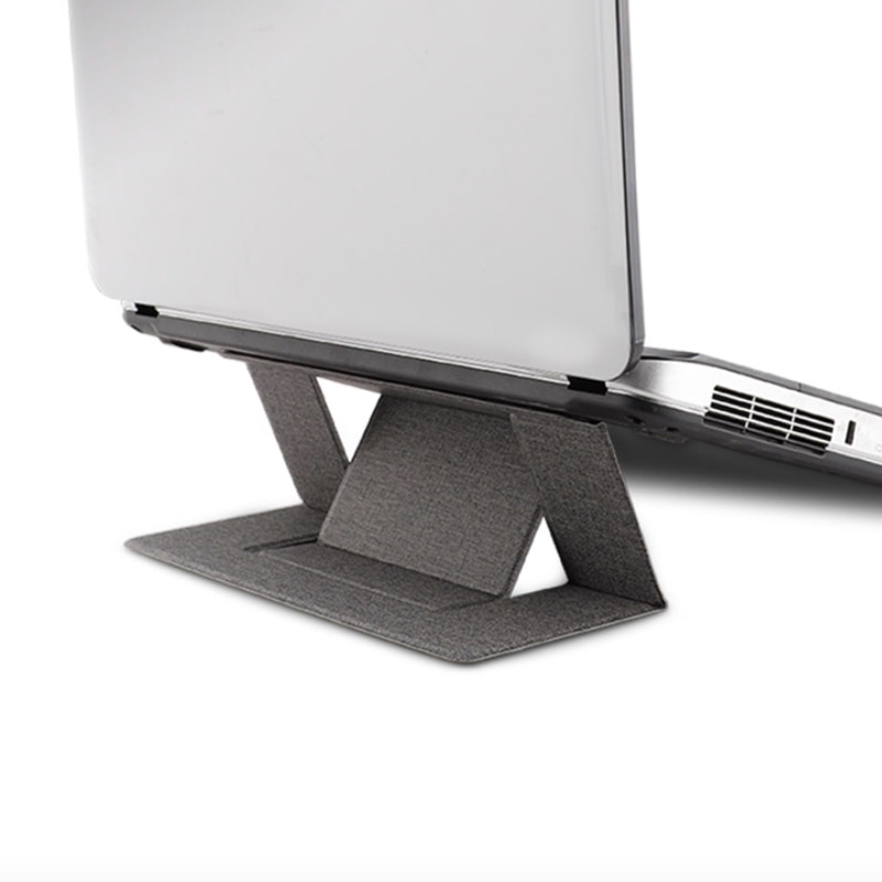 Cool Adjustable Laptop Stand Laptop Pad Adhesive Invisible Stands Folding Bracket Portable Tablet Holder For Laptop Tablet